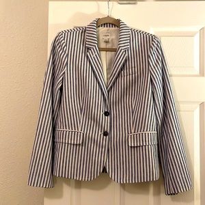 JCrew Pinstripe Blazer